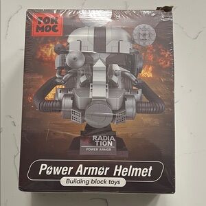 Fallout Power Armor Helmet Building Block Toy